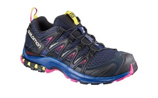 SALOMON XA PRO 3D MUJER AZUL NEGRO FUCSIA 400900