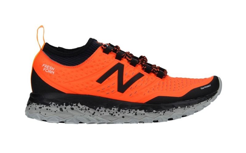New Balance Fresh Foam Hierro v3 orange gris | Trail running homme