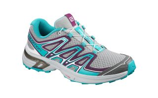SALOMON WINGS FLYTE 2 MUJER GRIS TURQUESA 400707