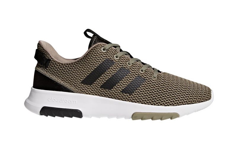 adidas cloudfoam racer olive