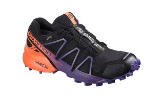 SALOMON SPEEDCROSS 4 GTX NEGRO MORADO MUJER 401780