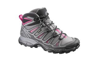 SALOMON X ULTRA MID 2 GTX MUJER GRIS 392114