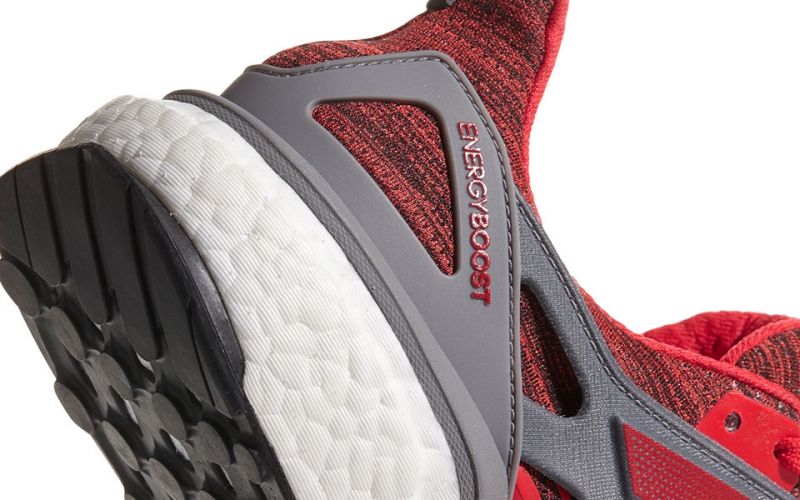 ADIDAS ENERGY BOOST RED GREY - Running shoes on offer