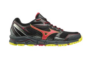 MIZUNO WAVE DAICHI 3 NEGRO ROJO AMARILLO J1GJ187159