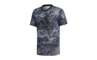 ADIDAS T-SHIRT ESS CAMO TEE WHITE BLACK CY6265