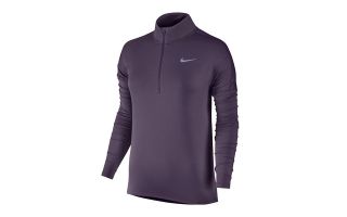 Nike CAMISETA MANGA LARGA DRI-FIT ELEMENT MORADO 855517 517