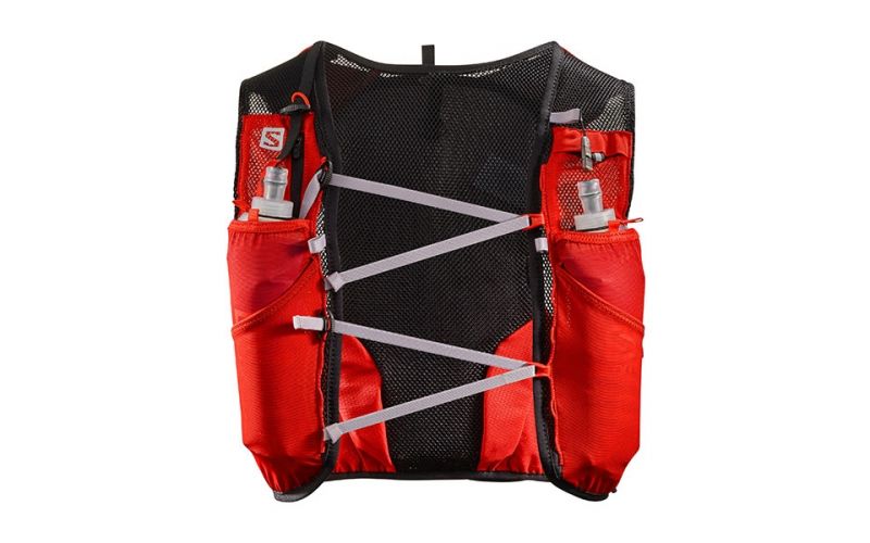 Mochila Salomon ADV Skin 5 Set Rojo | Mochila Trail Salomon | Ofertas