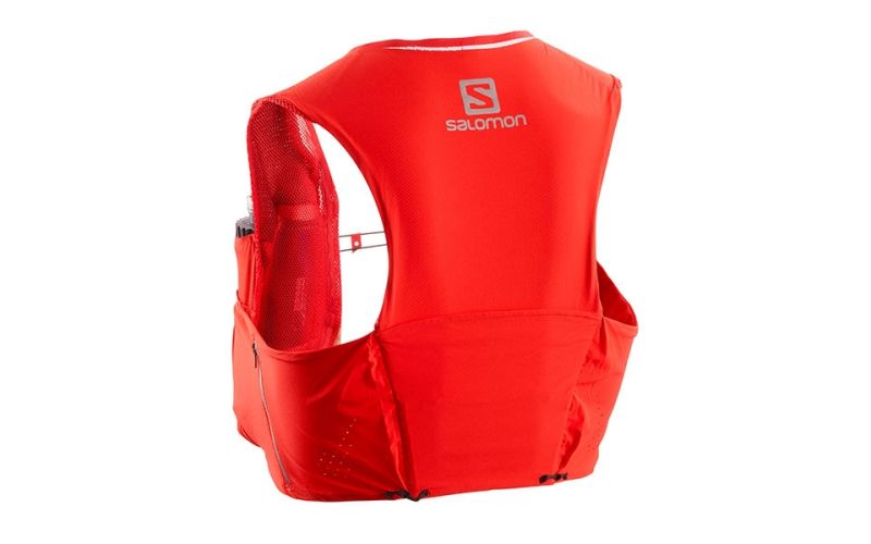 Salomon Sense Lab Ultra 5 Set Red Backpakc Salomon Trail Backpack