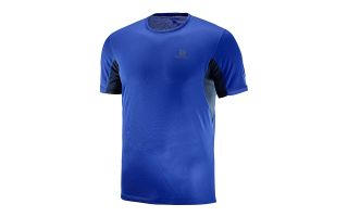 SALOMON T-SHIRT AGILE PLUS SS TEE BLU