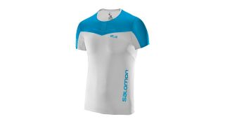 SALOMON CAMISETA SALOMON S LAB SENSE TEE BLANCO AZUL