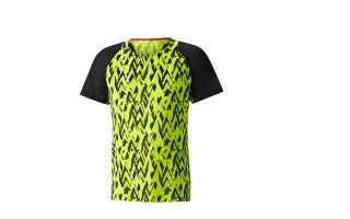 Mizuno CAMISETA MIZUNO AERO TEE AMARILLO NEGRO J2GA800245