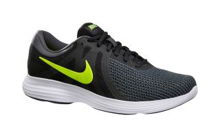 NIKE REVOLUTION 4 NOIR JAUNE NAJ3490 007
