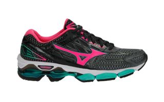MIZUNO WAVE CREATION 19 MUJER GRIS ROSA J1GD170163