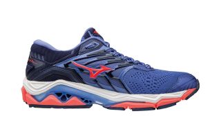 Zapatillas Mizuno Mujer | Ofertas Destacadas Mizuno Running Mujer Mizuno MIZUNO WAVE HORIZON 2 MUJER AZUL CORAL J1GD182655