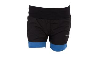 PANTALON CORTO FREE NEGRO AZUL MUJER