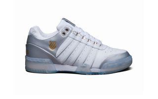 Kswiss GSTAAD WEISS SILBER GOLD DAMEN 91734175