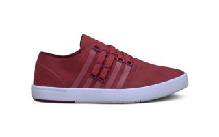 Kswiss D R CINCH LO ROT WEISS