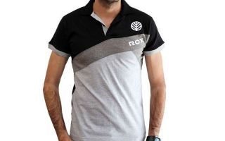 POLO R BUGATTY GRIS NEGRO