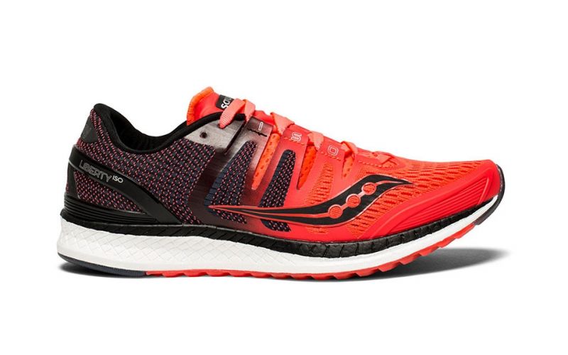 Saucony Liberty Iso Schwarz Rot Damen S10410-2 - Farbe: Eu 38.5Größe: DAMEN- Erzeugniscode: 884401789036