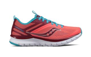 SAUCONY LITEFORM MILES CORAL AZUL MUJER S30007-3