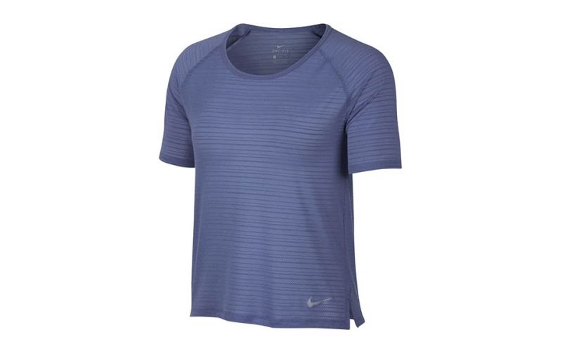 Camiseta Nike Miler Top Ss Breathe Morado Mujer Ni891172 522