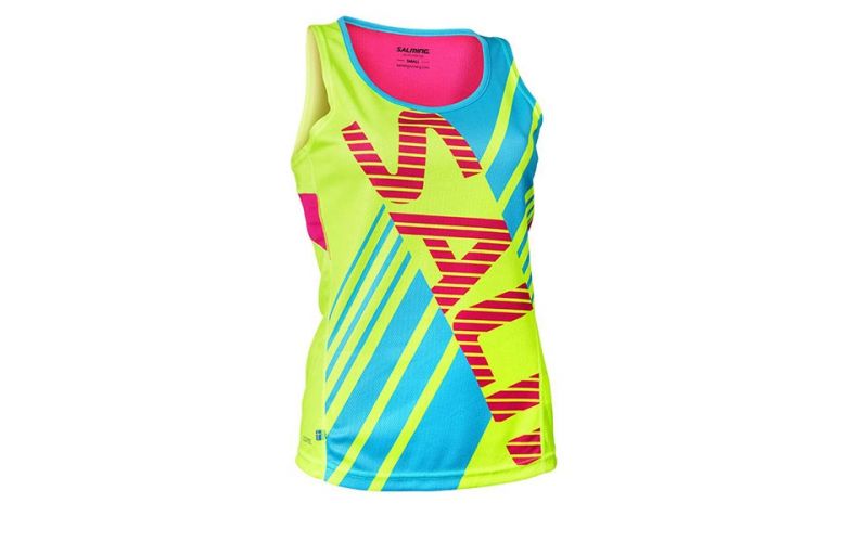Salming Camiseta Race Amarillo Rosa Azul Mujer 1278326-0909 - Farbe: Eu XlGröße: DAMEN- Erzeugniscode: 7333049054073