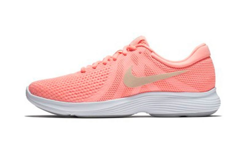 Nike Revolution 4 Rosa Mujer - amortiguamiento