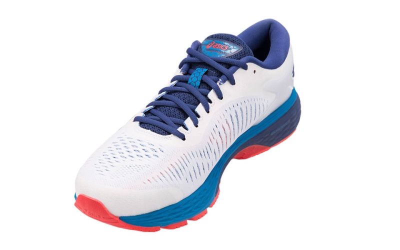 gel-kayano 25 1011a019 white/blue print 100