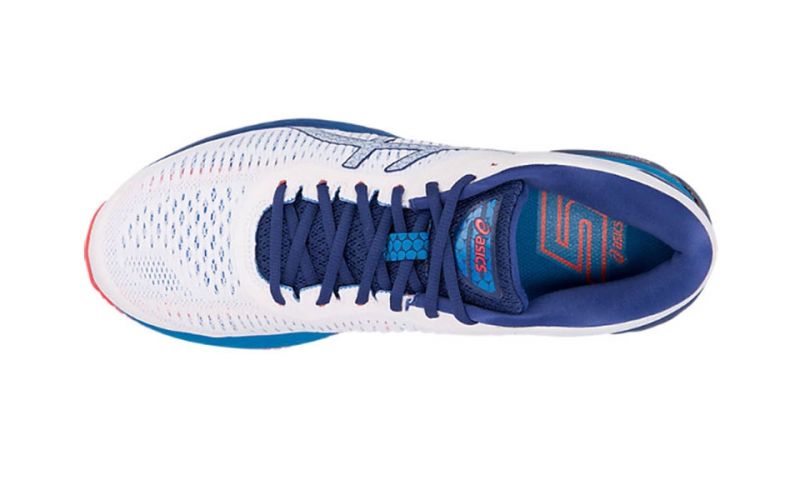 Asics gel kayano best sale 25 white blue print