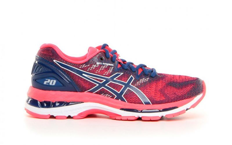 asics gel nimbus 20 mujer Marron