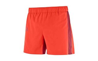 SALOMON PANTALON CORTO AGILE 5 ROJO L40386600