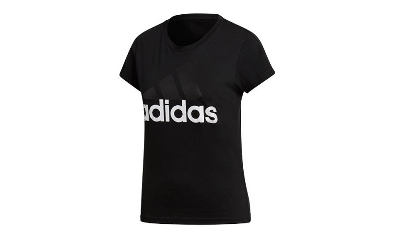 Criatura dormitar martillo Camiseta adidas essentials linear mujer negro - Ejercitate con comodidad y  frescura