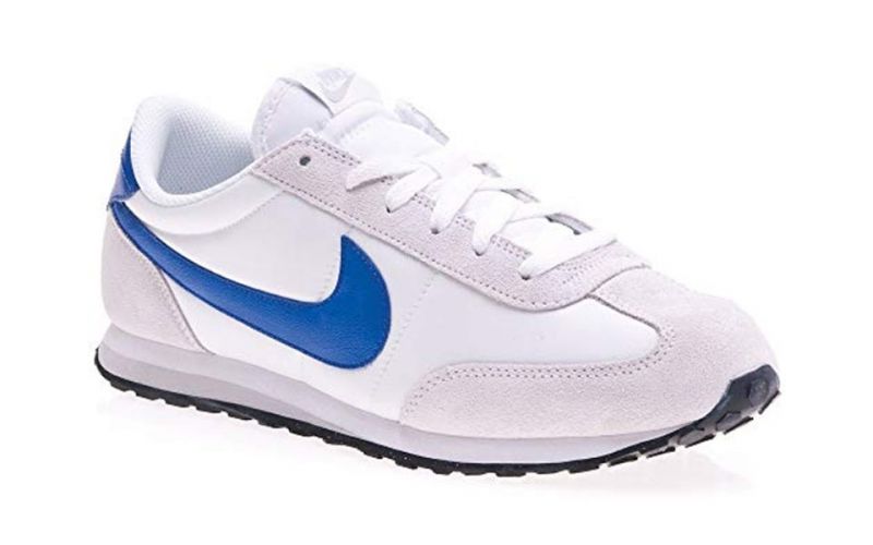 Moderador Productos lácteos Turista Nike Mach Runner Blanco Azul NI303992 140 -Con Malla transpirable