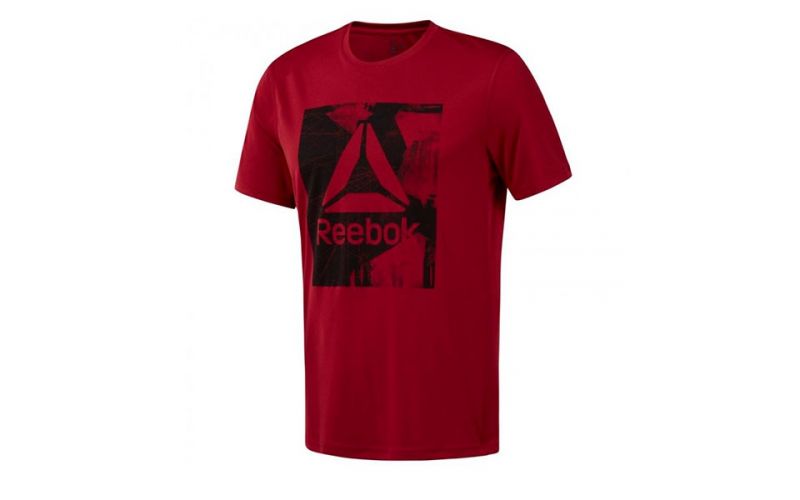 Camiseta Wor Tech Top Graphic Rojo D9425