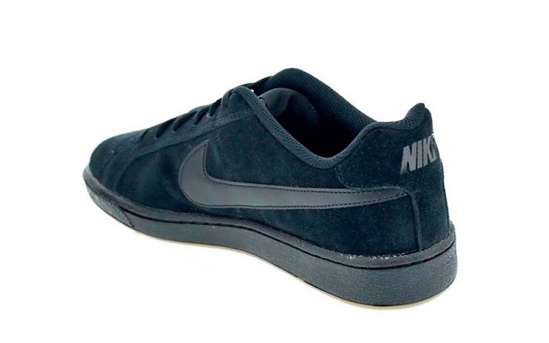Borde suficiente ocupado Nike Court Royale Suede Negro - Alta calidad y comodidad