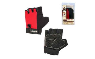 PAR DE GUANTES FITNESS ROJO
