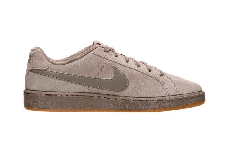 Nike court royale suede taupe top