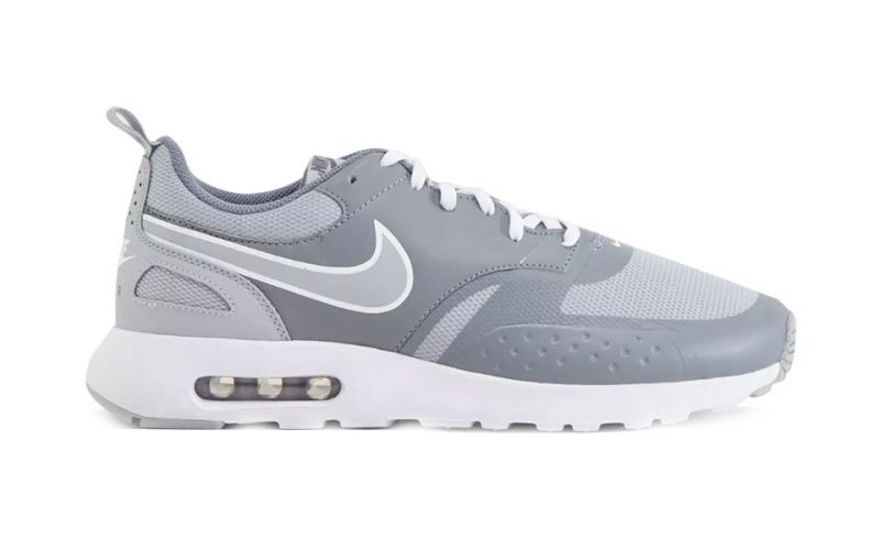 Nike max vision gris blanco - suela de caucho resistente