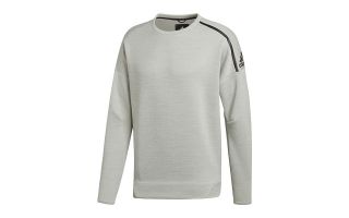 ADIDAS SUDADERA ZNE CREW PLATA