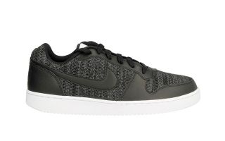 Nike EBERNON LOW PREMIUM SCHWARZES GRAU NIAQ1774 001
