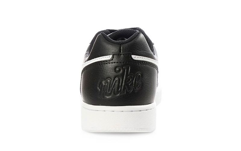 Nike Ebernon Low Negro Blanco - Zapatillas retro casuales
