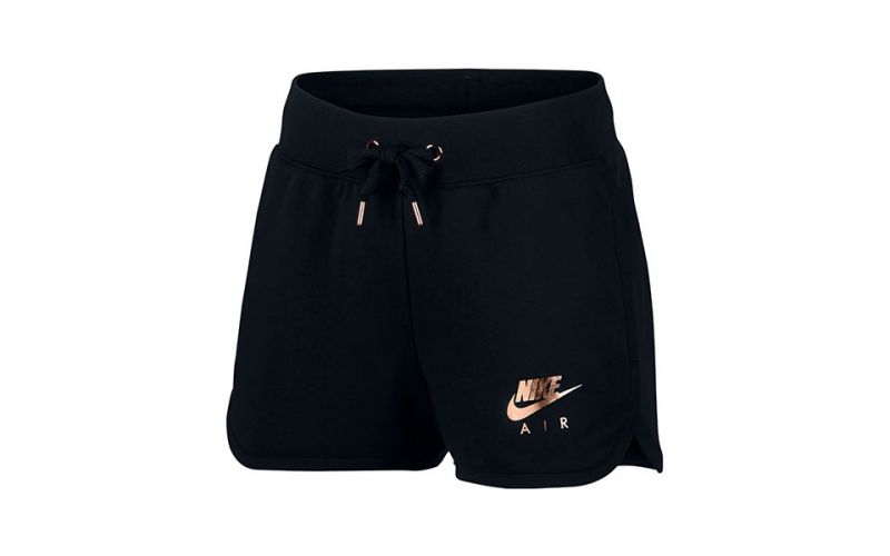 Short Nike Air Flc mujer negro -