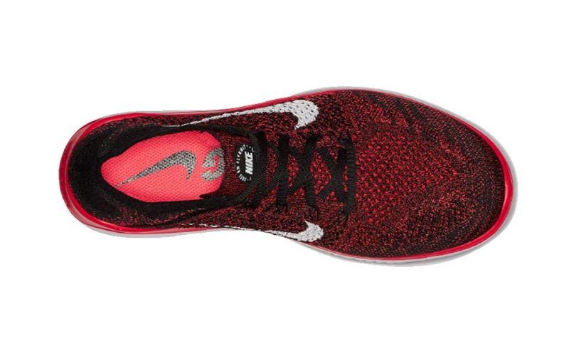 suéter Automáticamente Estar confundido Nike Free RN Flyknit 2018 rojo negro -