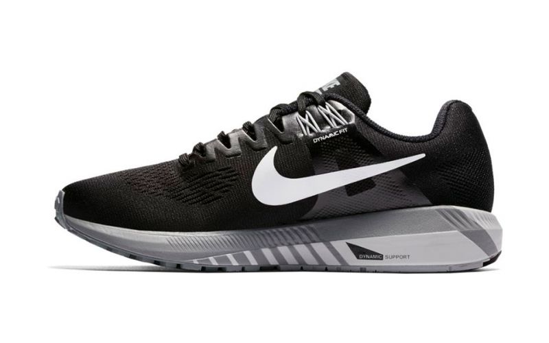 Nike Air Zoom Structure 21 Negro Blanco Mujer - Excelente ventilación