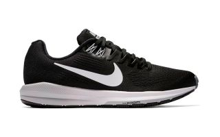 NIKE AIR ZOOM STRUCTURE 21 NEGRO BLANCO MUJER NI904701 001