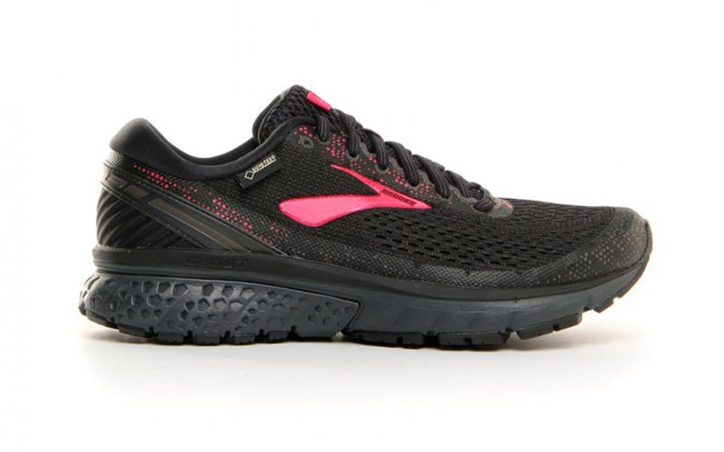 Brooks Ghost 11 GTX Femme Noir Rouge 