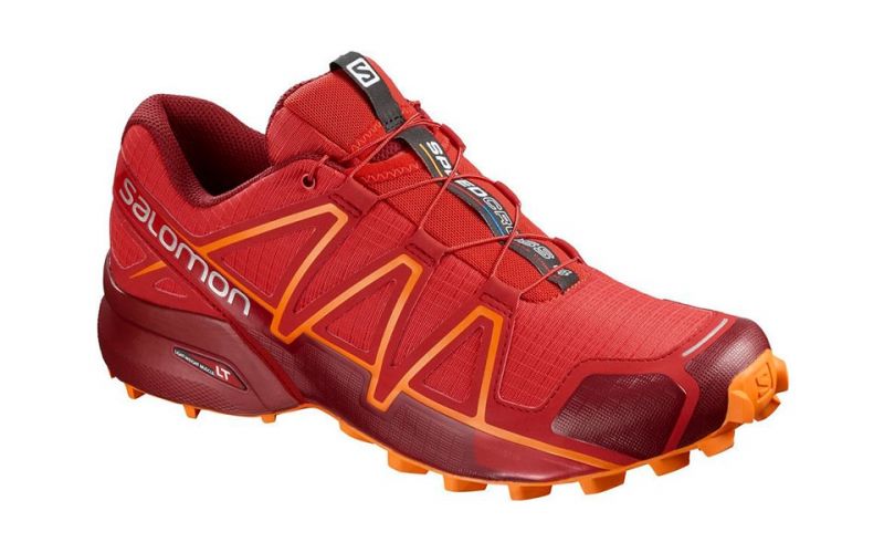 Salomon Speedcross 4 Rot Orange - Trailschuhe für Herren