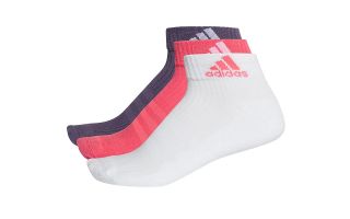 ADIDAS CALCETINES 3S PER AN HC 3 PARES NEGRO BLANCO ROJO