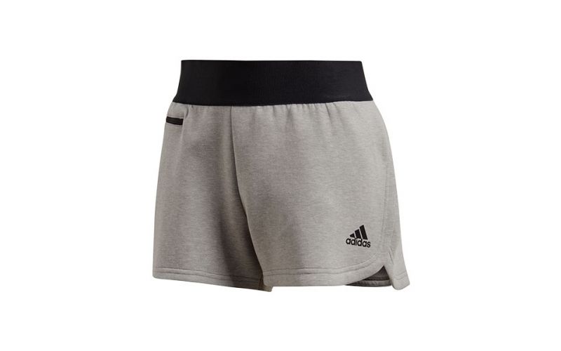 Pantalon corto adidas stadium gris mujer - Maximo confort