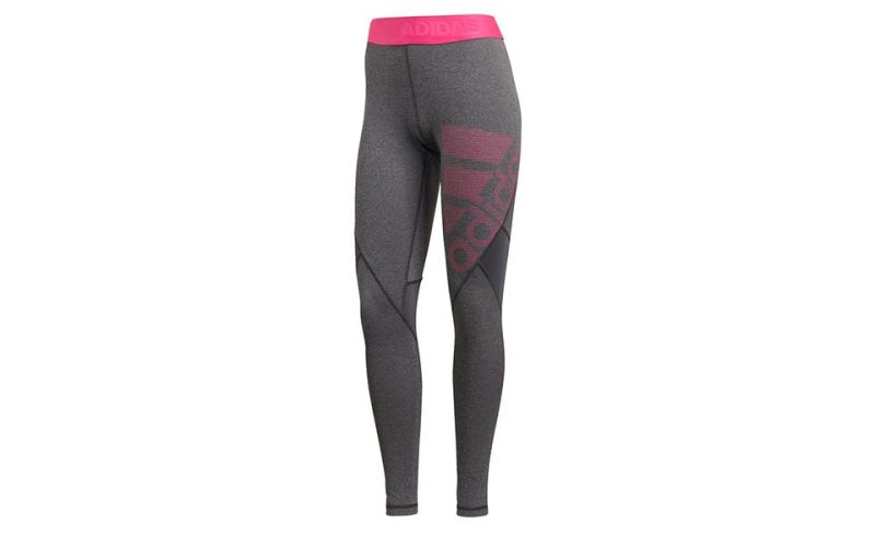 Collants Alphaskin Sport Gris Rose Femme